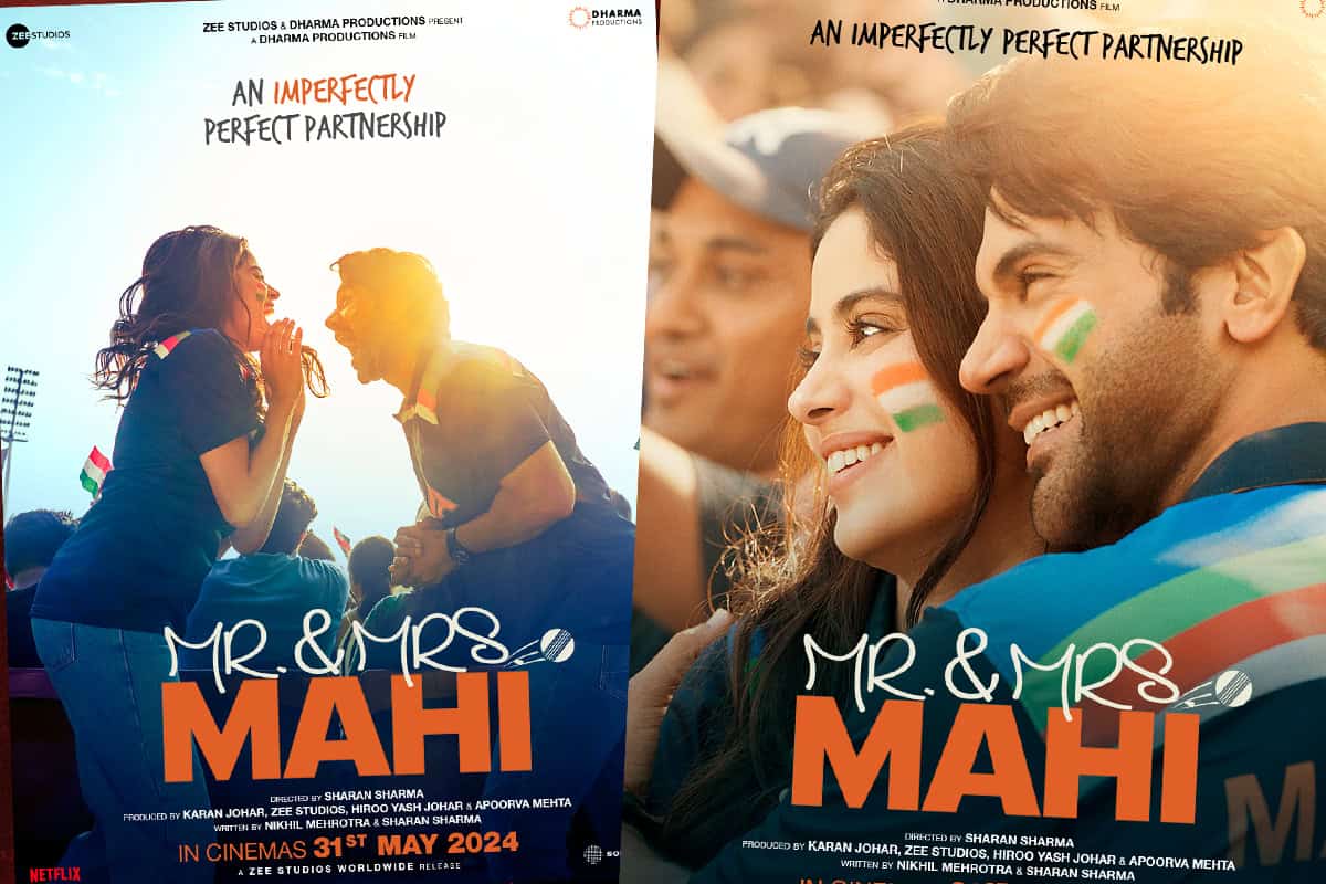 In Picture: First posters of ‘Mr and Mrs Mahi’ - Lyca Radio