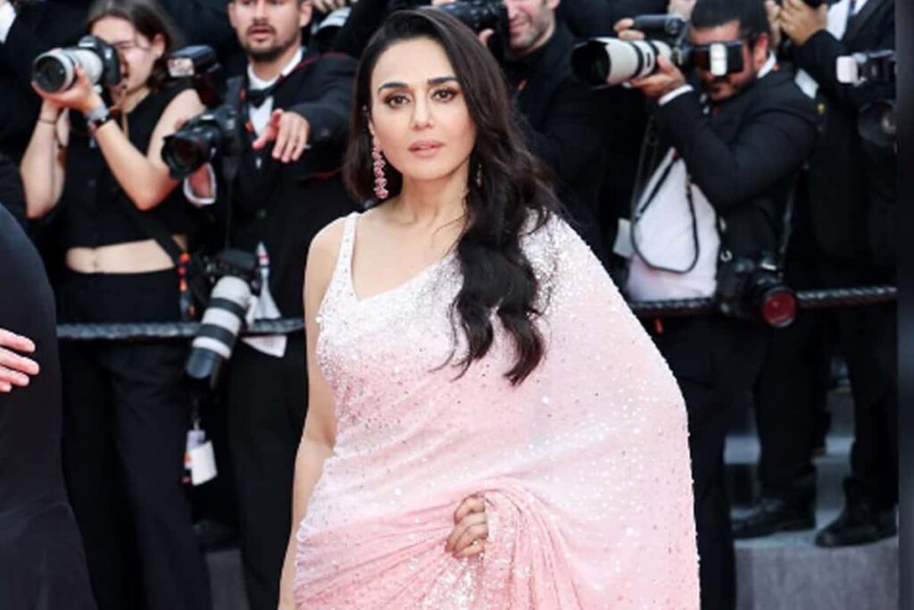 Preity Zinta walks Cannes 2024 Red Carpet after 17 years Lyca Radio